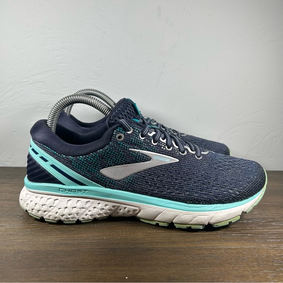 Brooks Ghost 11 Men's Navy Blue Running Shoes size 9 - Picture 1 of 6